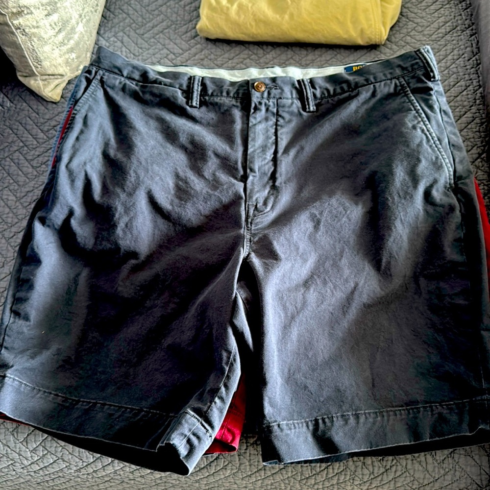 Navy Polo Ralph Lauren 9 inch Stretch Classic Fit short